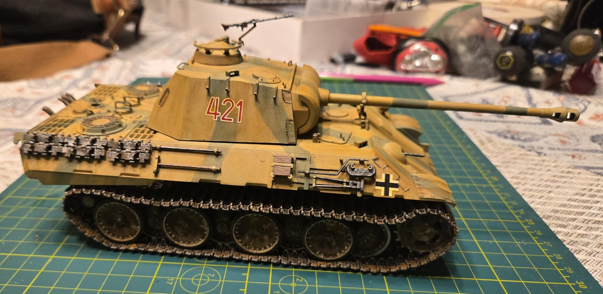 Tamiya Models German Pzkfw V Panther Ausf A Model Kit (1/35) customer photo 1
