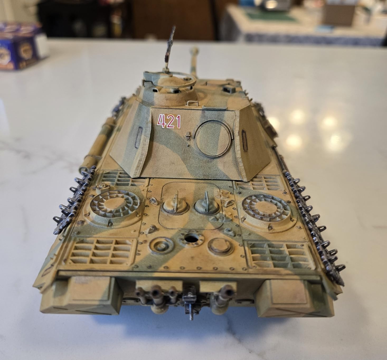 Tamiya Models German Pzkfw V Panther Ausf A Model Kit (1/35) customer photo 2