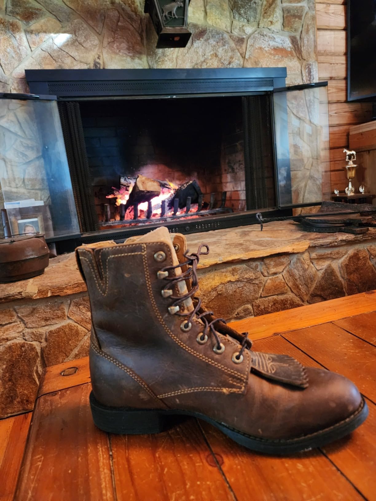 Heritage Lacer II Boots - Women's Leather Ankle Work Boot customer photo 2