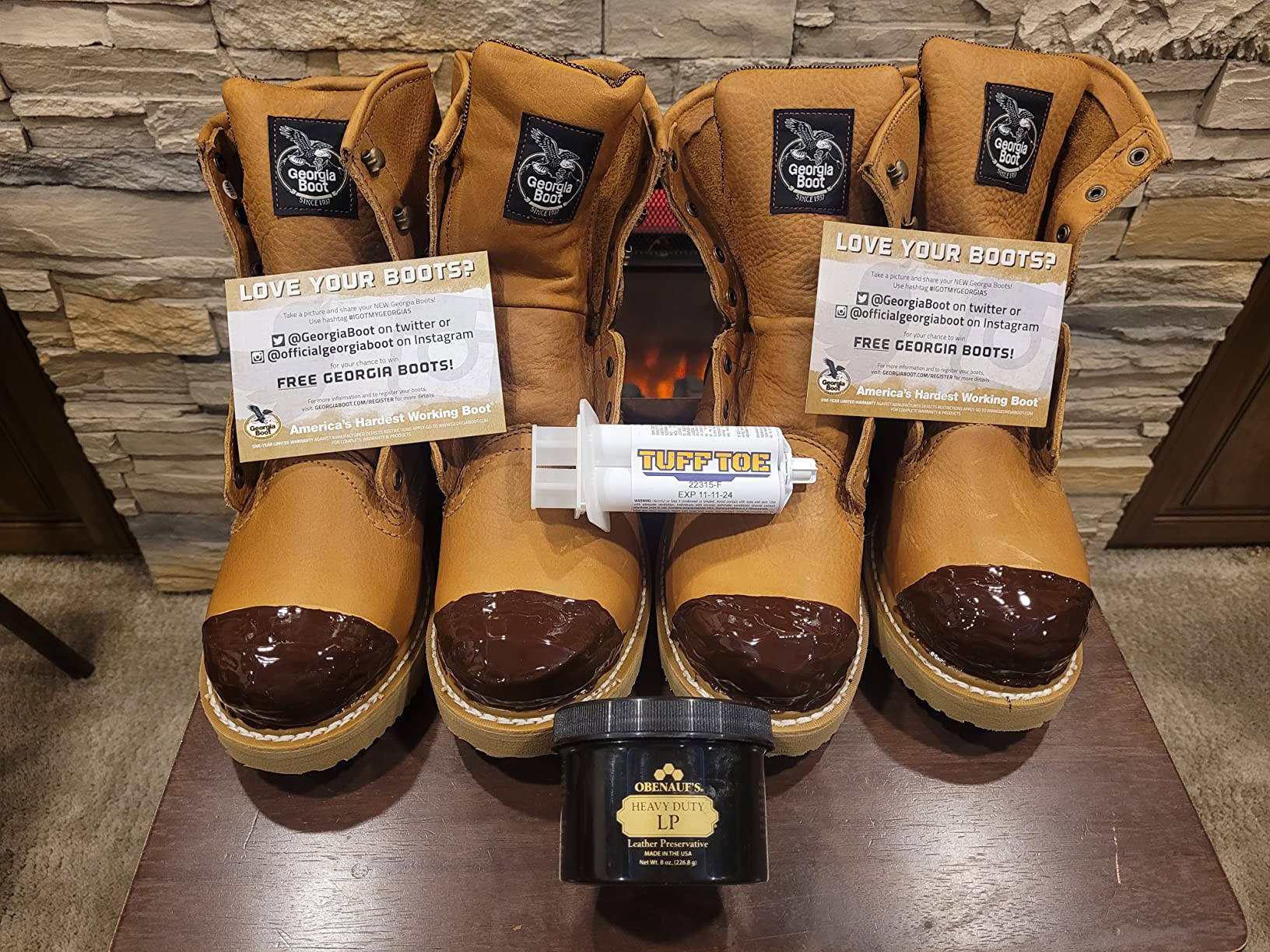 Georgia Boot Men's Wedge Work Boots customer photo 1