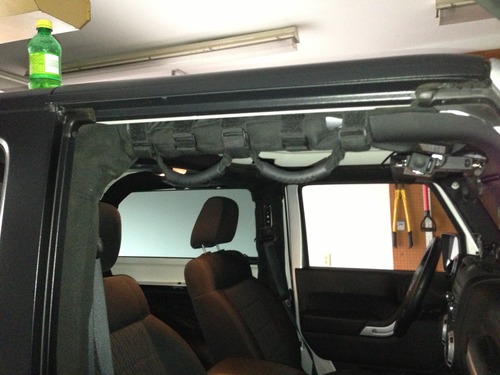 Rugged Ridge 13505.04 Ultimate Grab Handle Kit, Black; 55-Current Jeep CJ/Wrangler / 20-Current Gladiator customer photo 2