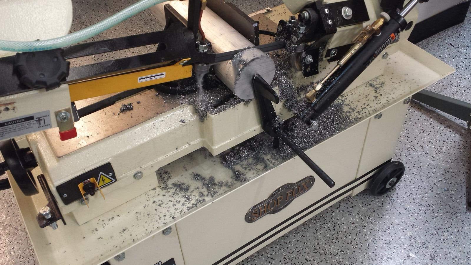 SHOP FOX M1014 7-Inch by 12-Inch Metal Bandsaw customer photo 2