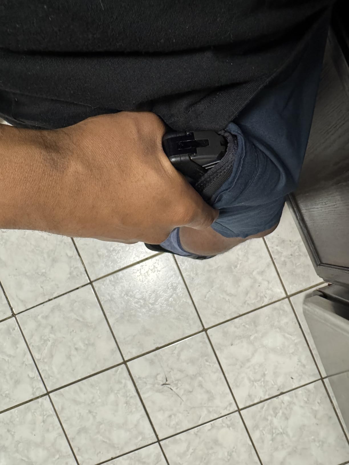 DeSantis Nemesis Pocket Holster - Gun Pocket Holsters for Concealed Carry, Conceal Carry Pocket Holster for Pistols, Revolvers, Soft, Designed for Comfort & Discreet Carry, Ambidextrous customer photo 2