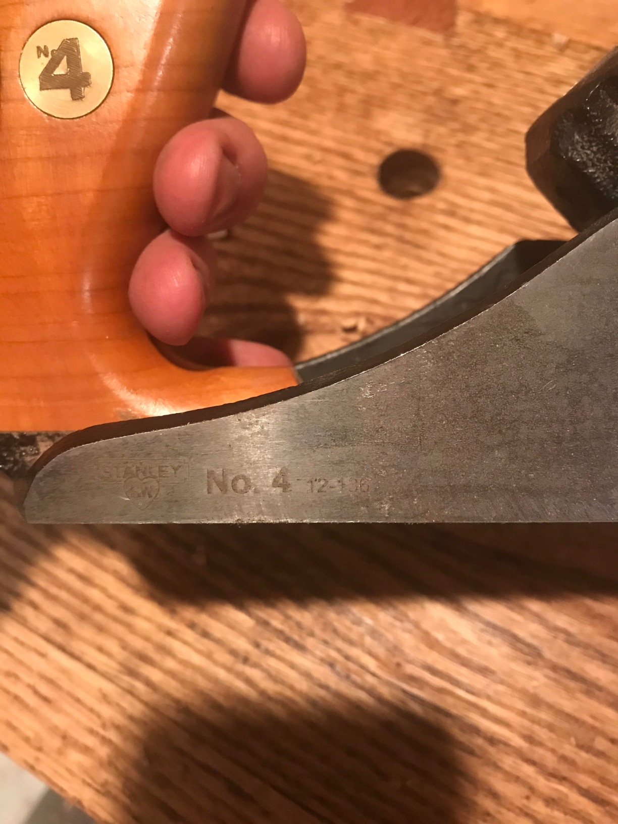 STANLEY Hand Planer, No.4, Smoothing (12-136) customer photo 2