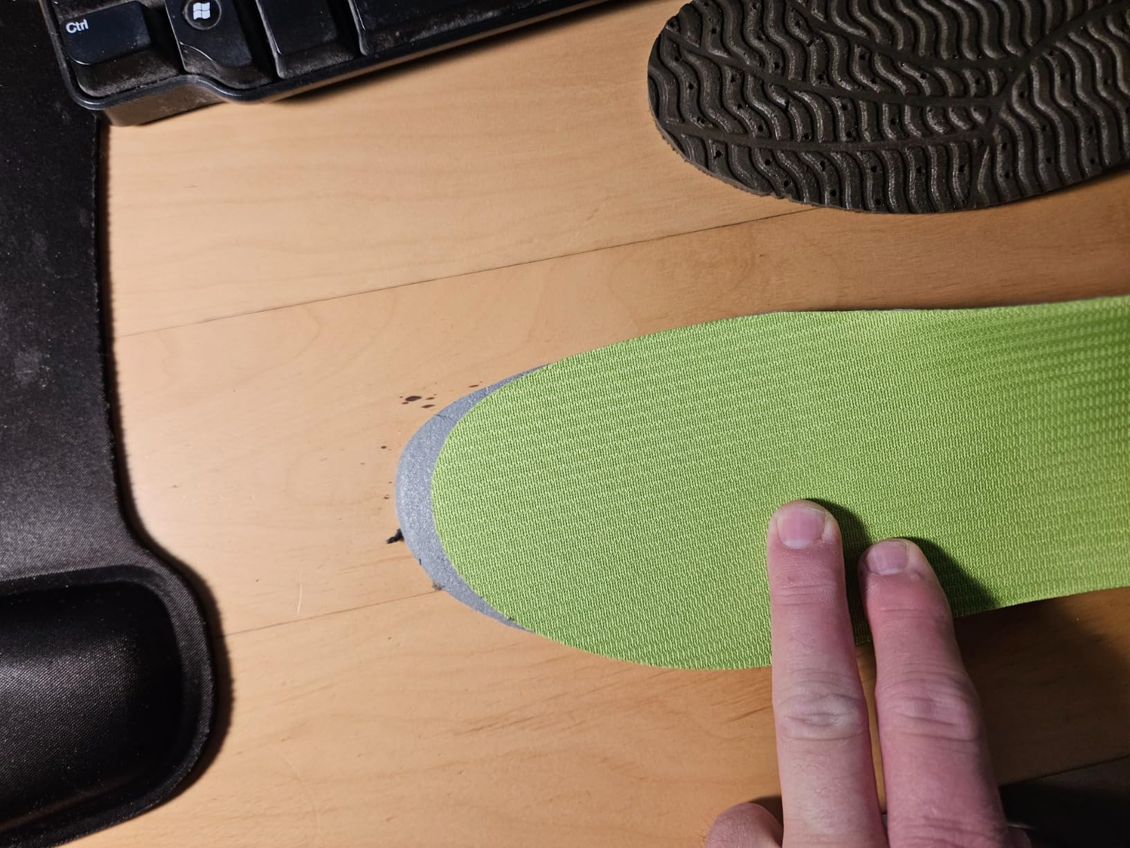 Superfeet All-Purpose Support High Arch Insoles (Green) - Trim-To-Fit Orthotic Shoe Inserts - Professional Grade - Men 7.5-9 / Women 8.5-10 customer photo 2