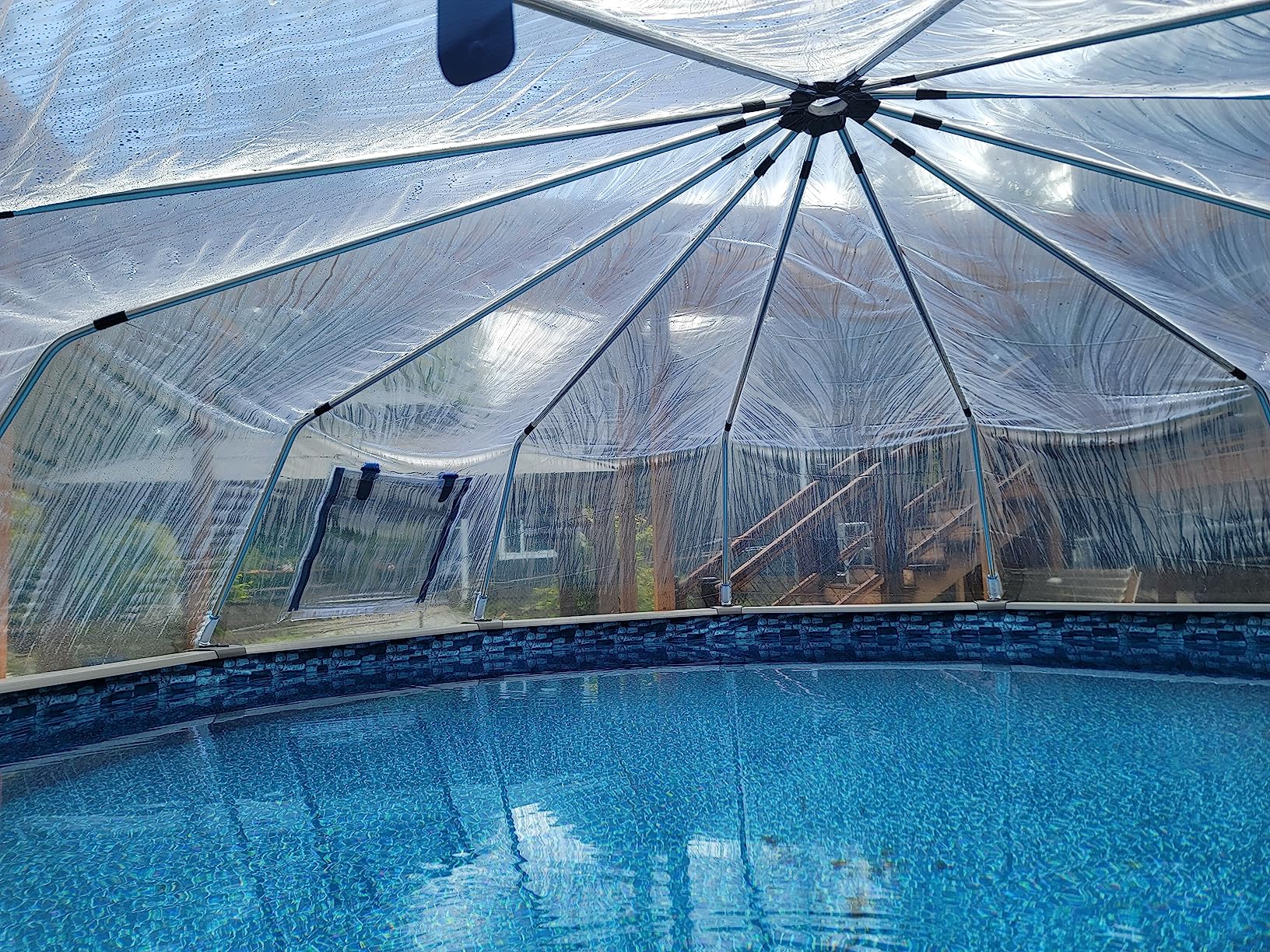 Sun Dome Pool Cover - 15 ft. Round 11 Panel Kit customer photo 1
