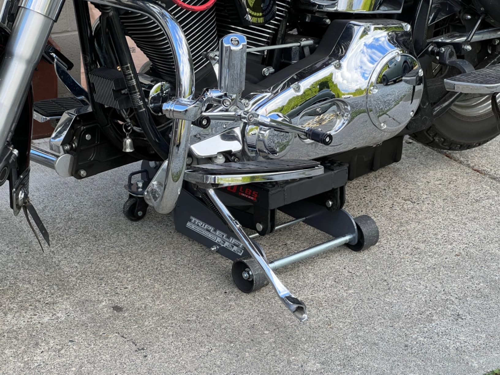 Powerbuilt Triple Lift and Big Wheel Off-Road Jack Series, 1.5 to 2.5 Ton Vehicle Lifts for Cars, Trucks, SUVs, Motorcycles, ATVs and Transmissions, Floor Jack, Garage Jack and Off-Road Options customer photo 2