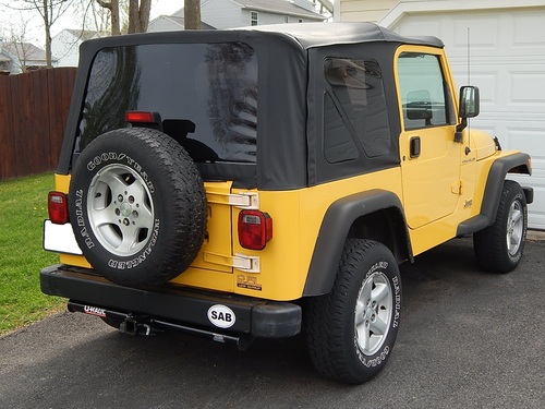 Smittybilt REPL TOP W TINT BLK DIA - SB9970235 OEM Replacement Soft Top with Tinted Windows customer photo 1