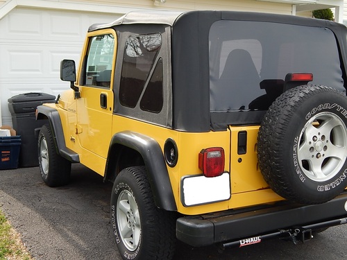 Smittybilt REPL TOP W TINT BLK DIA - SB9970235 OEM Replacement Soft Top with Tinted Windows customer photo 2