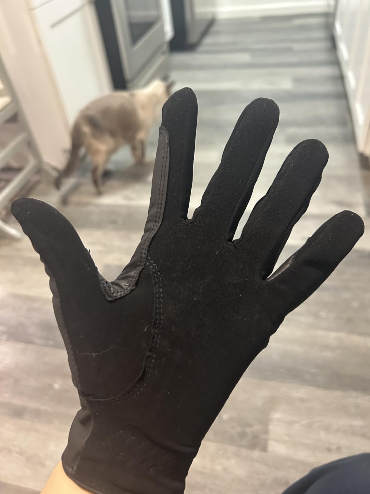 SSG Hybrid Riding Gloves Leather customer photo 2