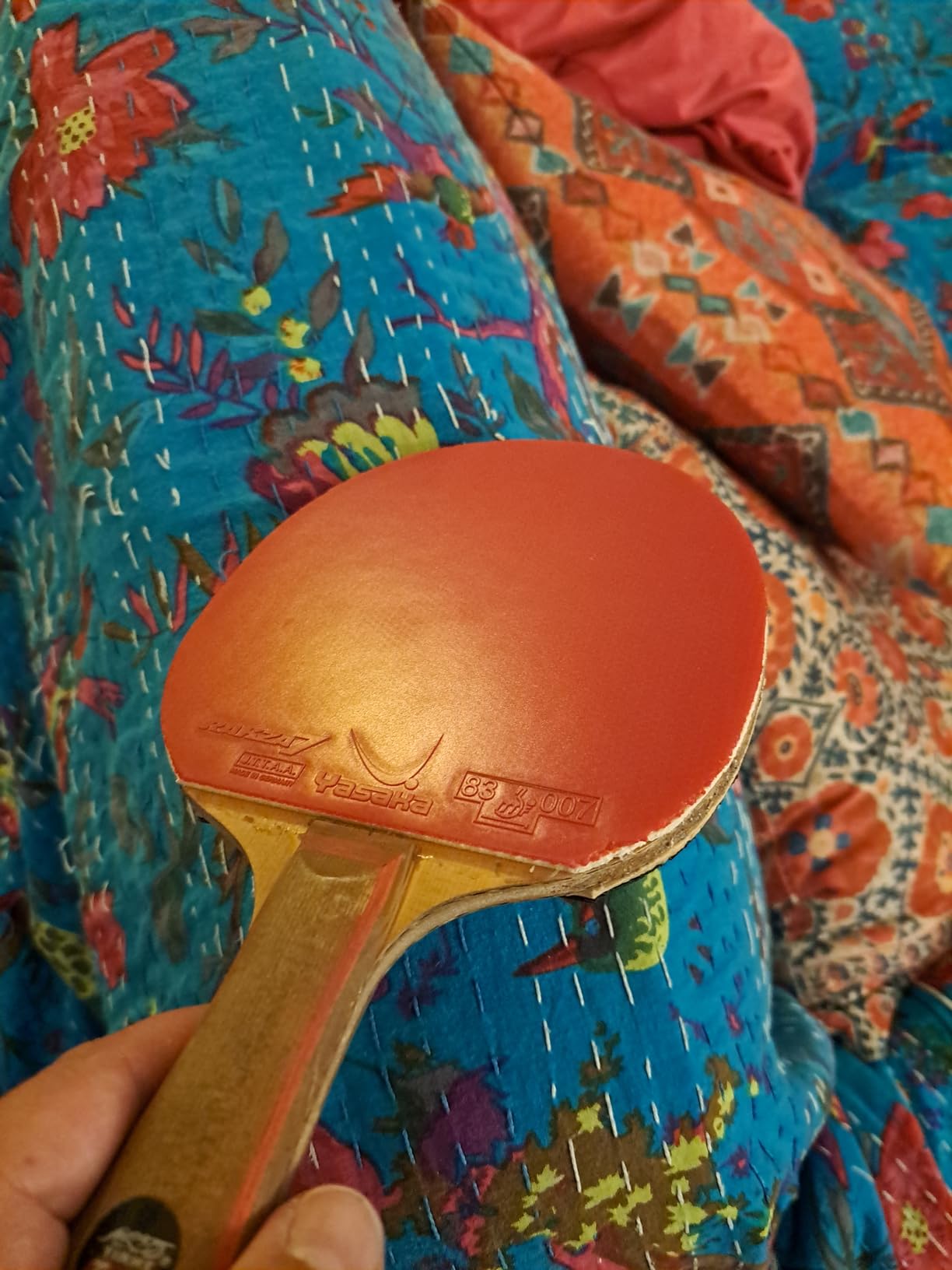 YASAKA Rakza 7, Red,Max Table Tennis Rubber customer photo 1