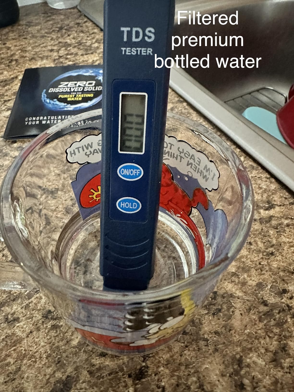 ZeroWater 23-Cup Dispenser Ready-Pour 5-Stage Water Filter with 0 TDS Water Filter - IAPMO Certified to Reduce Lead, Chromium, and PFOA/PFOS customer photo 1