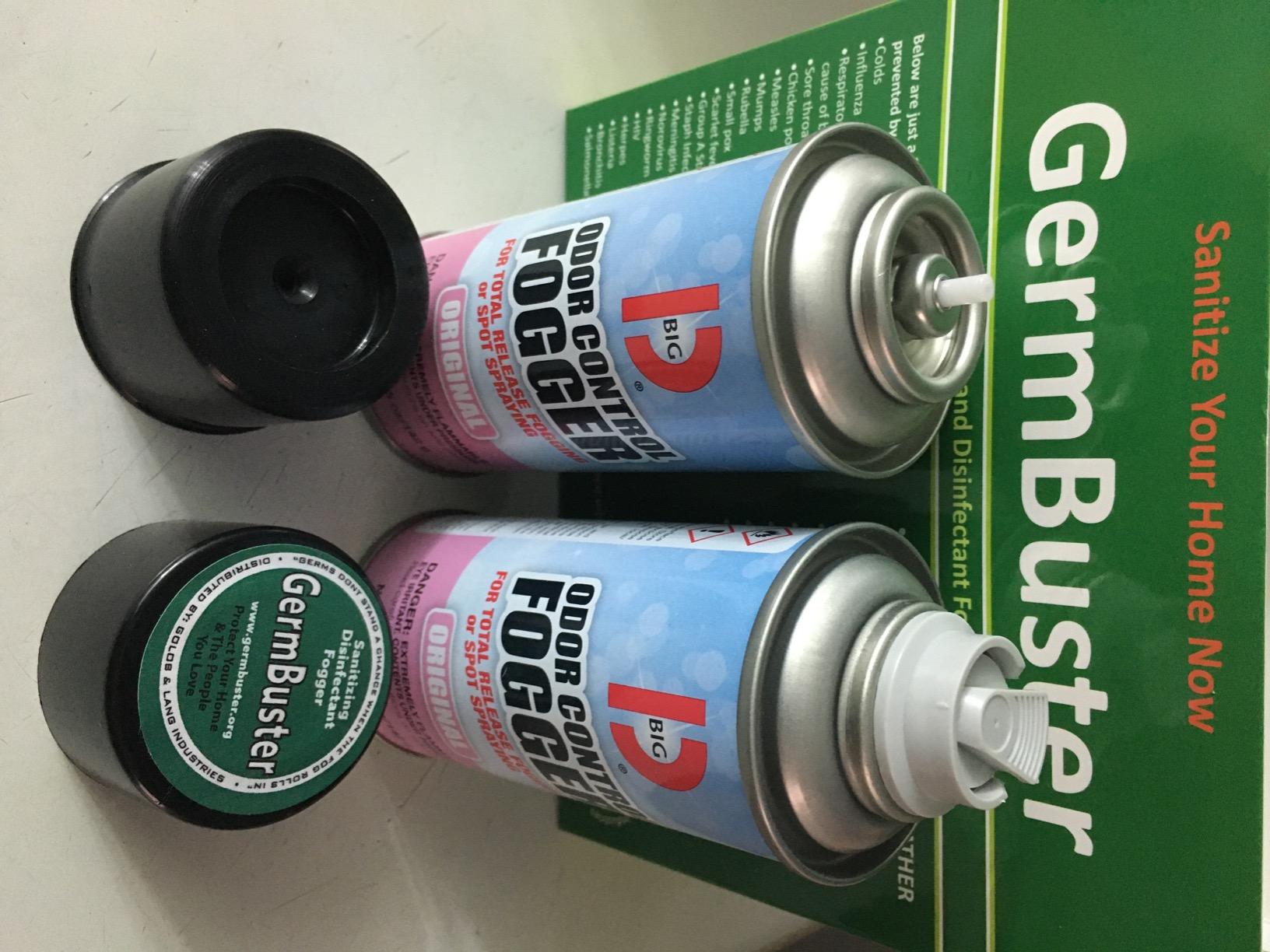 Big D BGD 341 5 oz Odor Control Fogger Aerosol (12 Pack) customer photo 1