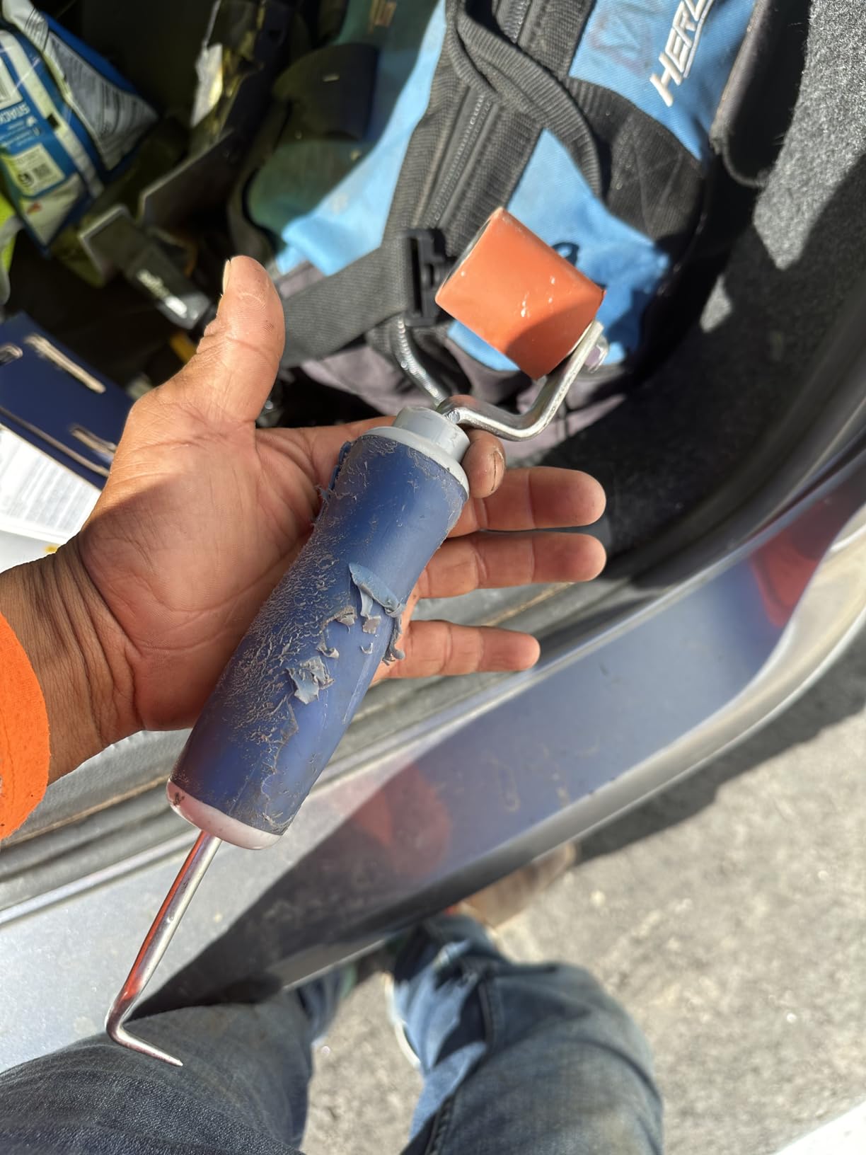 Everhard Roll-N-Chek® Silicone Seam Roller with Tester Probe MR05032 customer photo 2