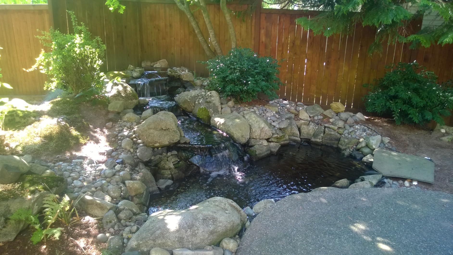Little Giant WGP-65-PW 115 Volt, 1900 GPH Dual Discharge Direct Drive Submersible Waterfall and Pond Pump, Black, 566409 customer photo 2