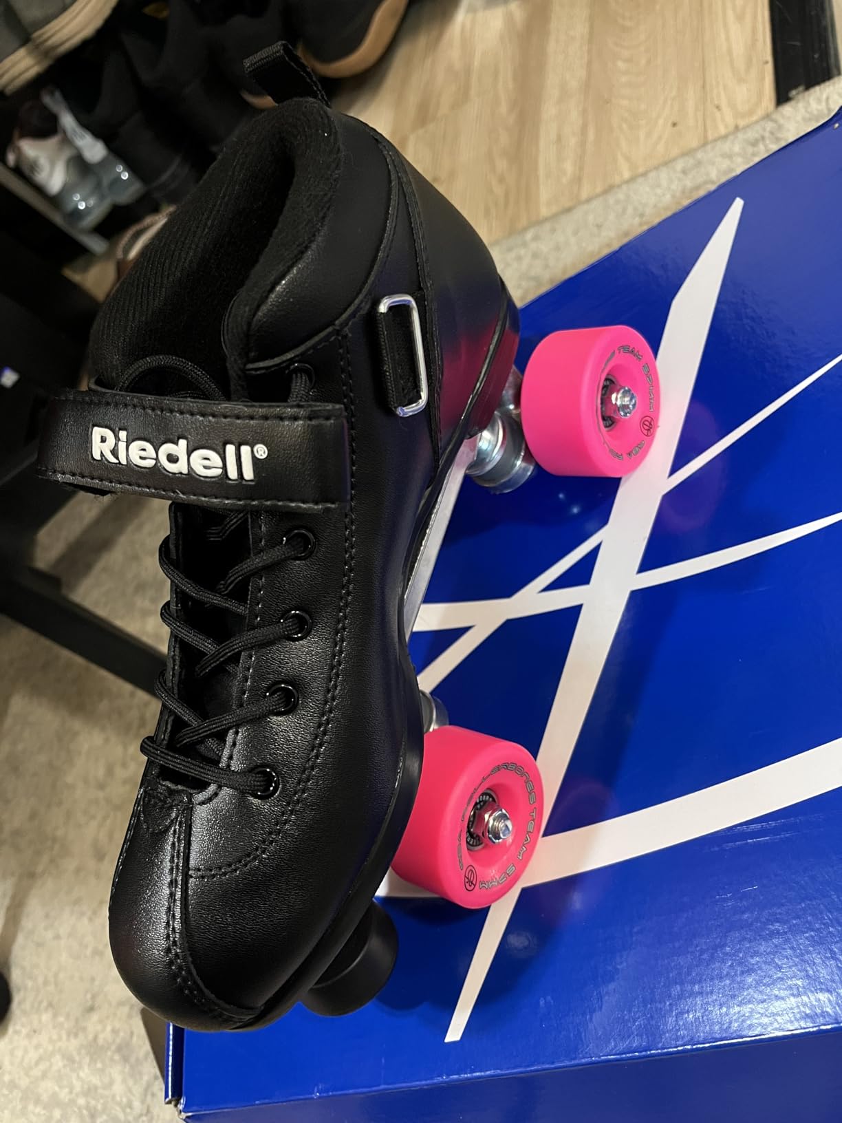 Riedell Dart Roller Skates for Men and Women - Colorful, Ultra-Durable Speed Skate with Precision Fit and Matching Color Wheels customer photo 1