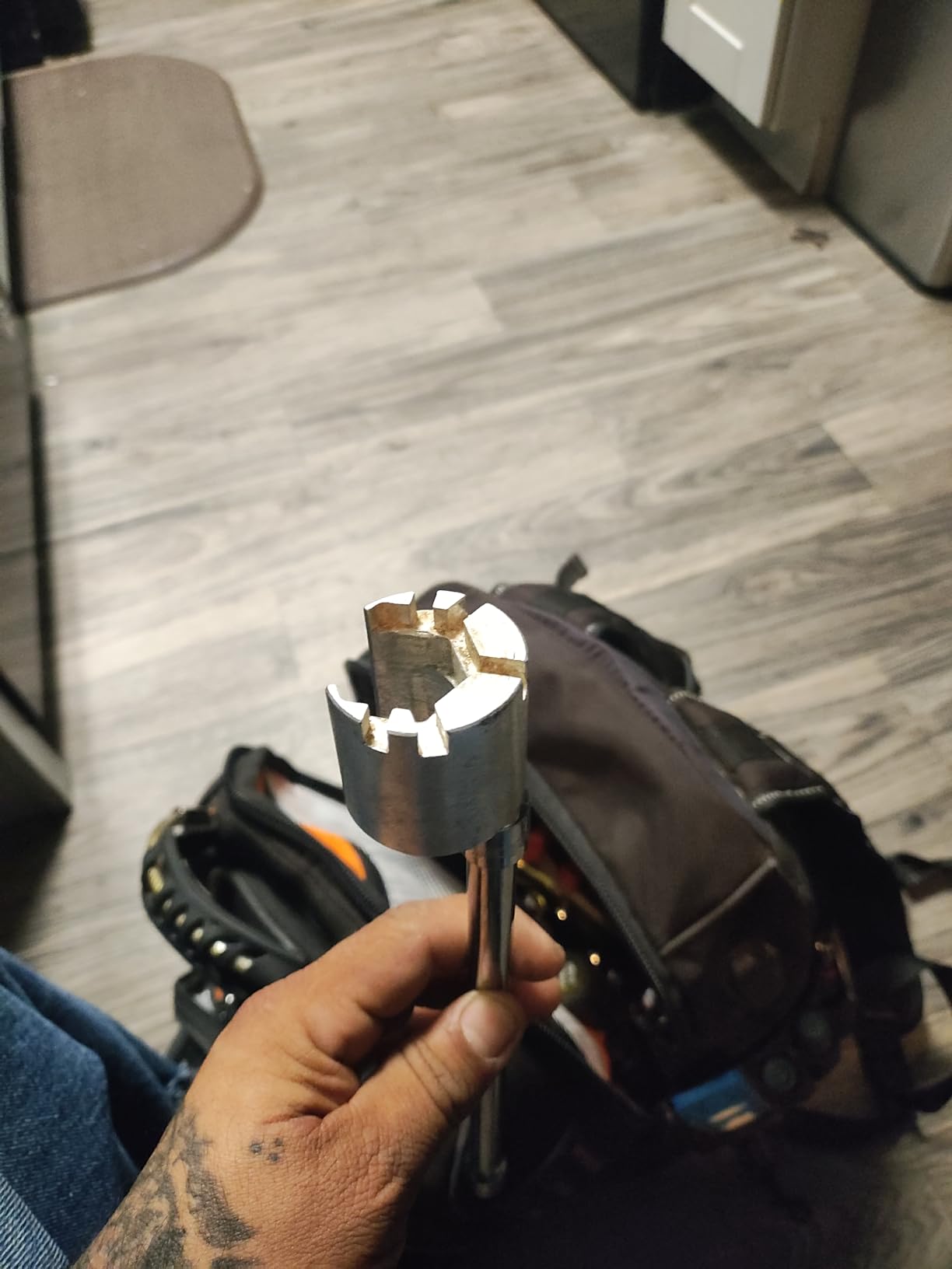 Superior Tool 03825 Basin Buddy Faucet Nut Wrench-Wrench to grab metal, pvc, plastic, and coupling nuts customer photo 2