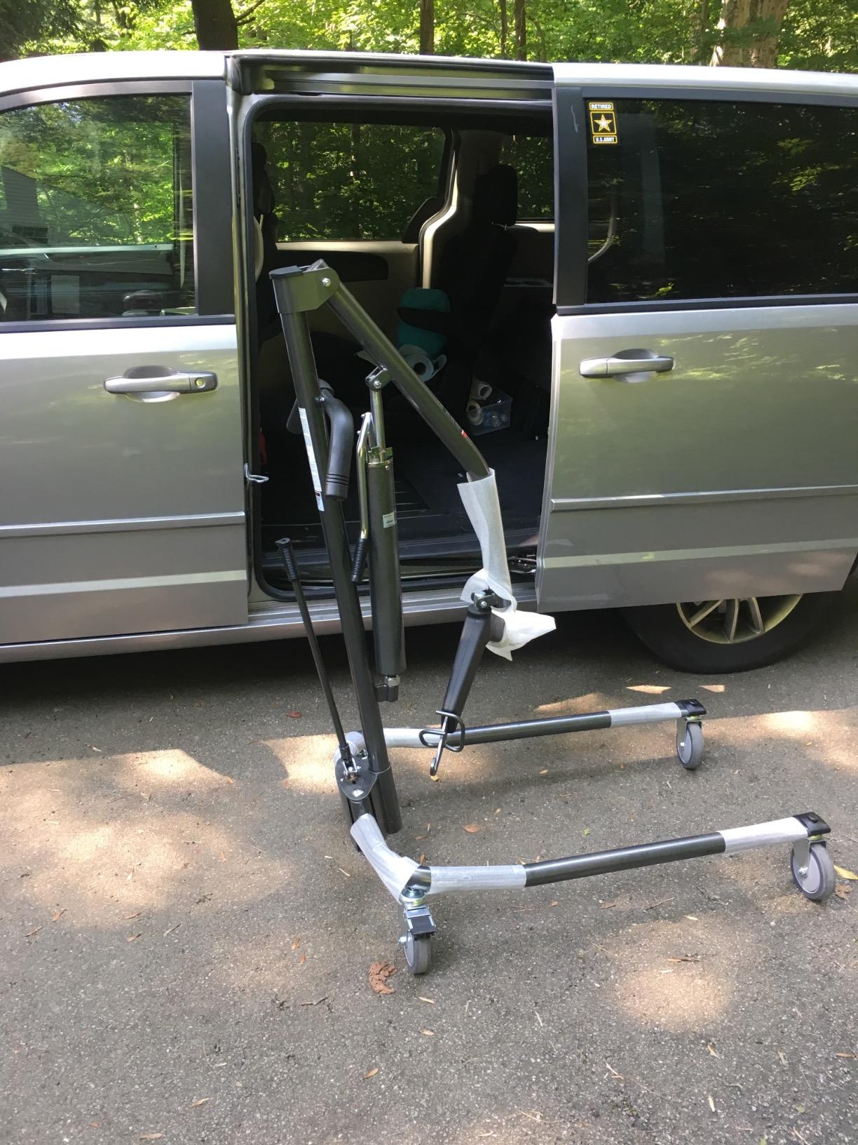 Drive Medical 13023SV Handicap Hydraulic Lift, Silver Vein 5 Inch (Pack of 1) customer photo 2