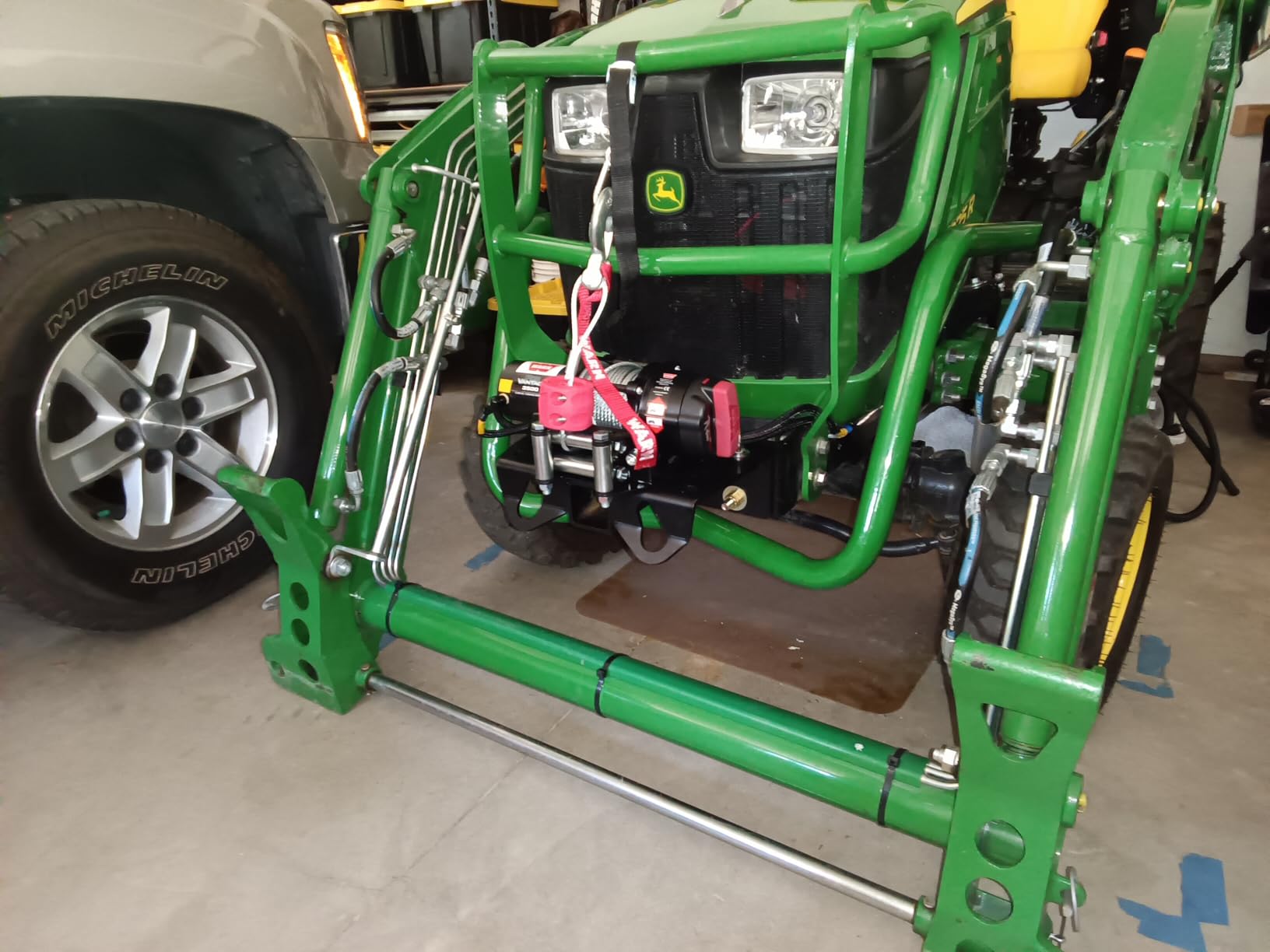 WARN ProVantage 3500 12V Electric Winch for ATV UTV Side-by-Side - 3500 lb Pulling Capacity, 50 Ft Steel Wire Cable, Roller Fairlead, Fully Weather-Sealed, Planetary Gear, Remote (108216) customer photo 1