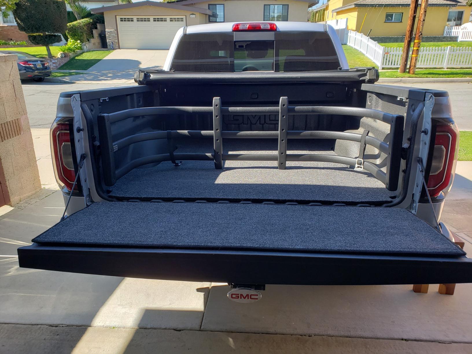AMP Research RealTruck BedXTender HD Max | 74815-01A | Fits 2007 - 2018 Chevrolet Silverado 1500 & GMC Sierra 1500; 2007 - 2019 Silverado/Sierra 2500 HD/3500 HD customer photo 1
