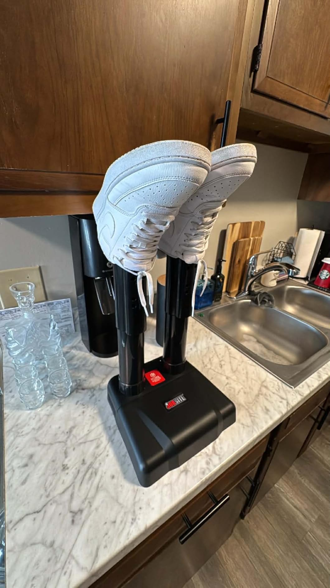 JobSite Boot Dryer - Silent Shoe Dryer & Warmer, Fanless Convection Dry customer photo 2