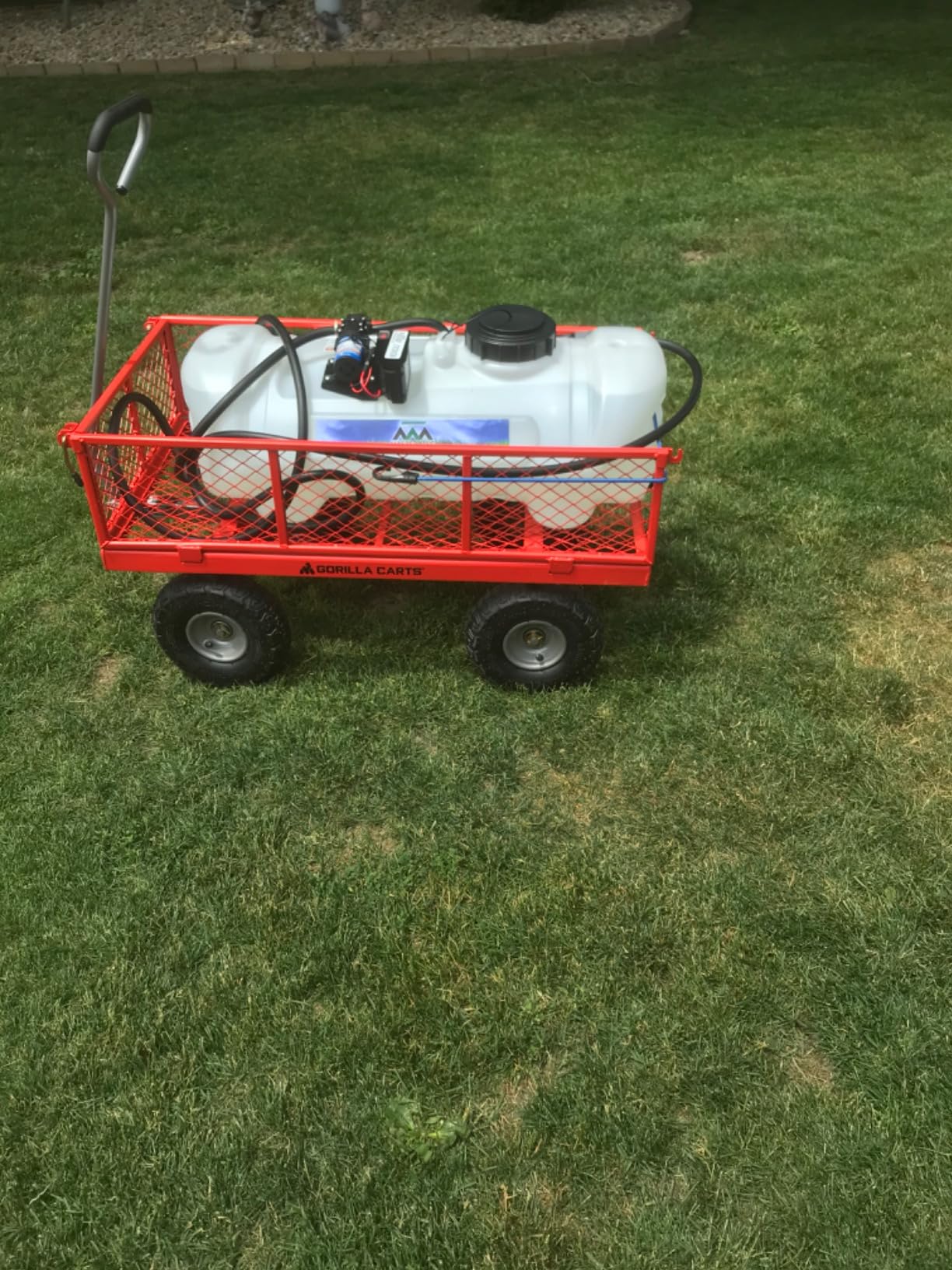 15-Gallon UTV & ATV Spot Sprayer - 1.0GPM, 40PSI Max customer photo 1