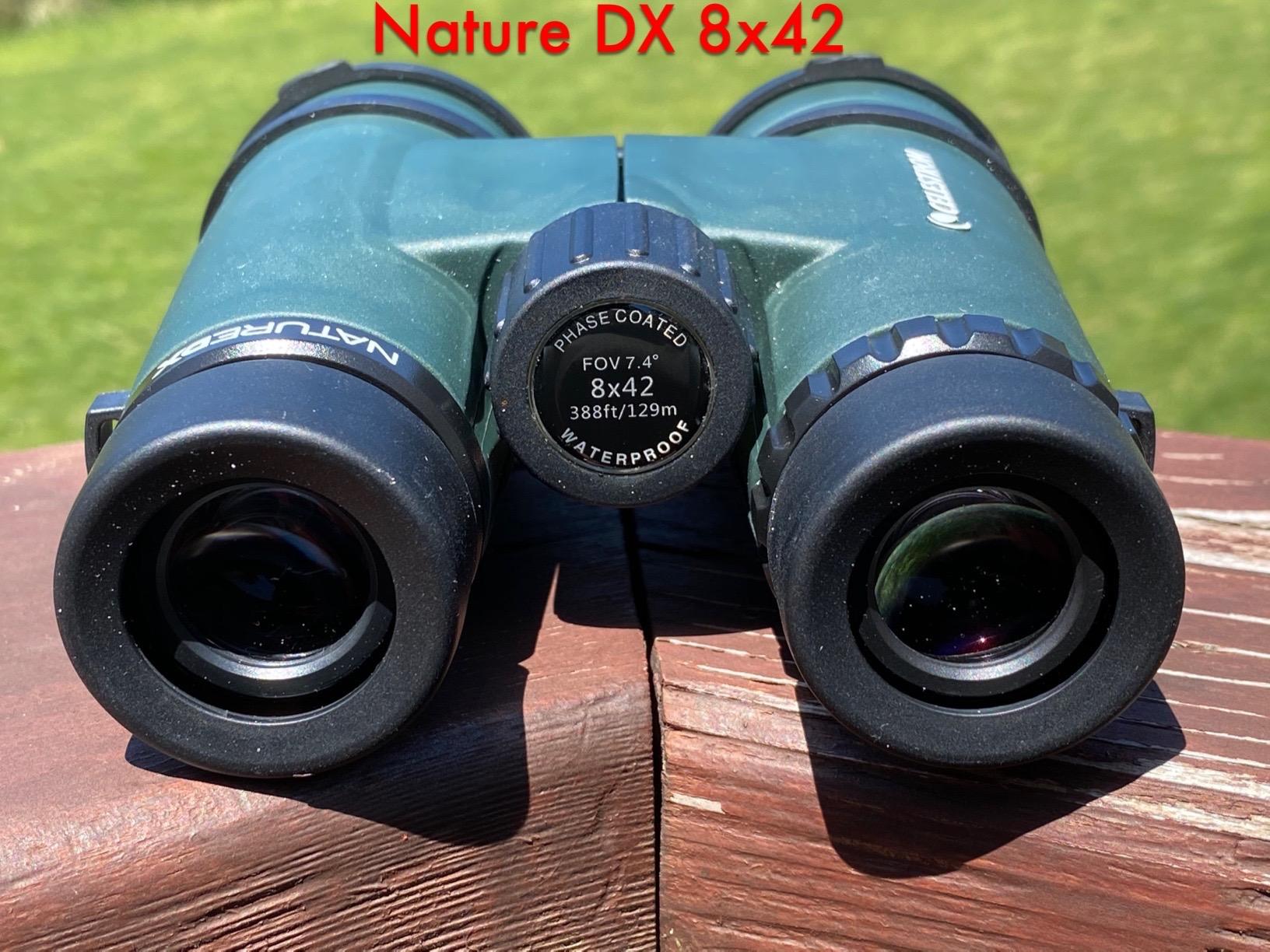 Celestron - Nature DX 8x42 Binoculars - Ideal for Birding and Outdoors - 42mm Objective Lenses - Wide 7.4 Degree Field of View - BaK-4 Prisms - Fully Multi-Coated - Waterproof and Fogproof customer photo 1