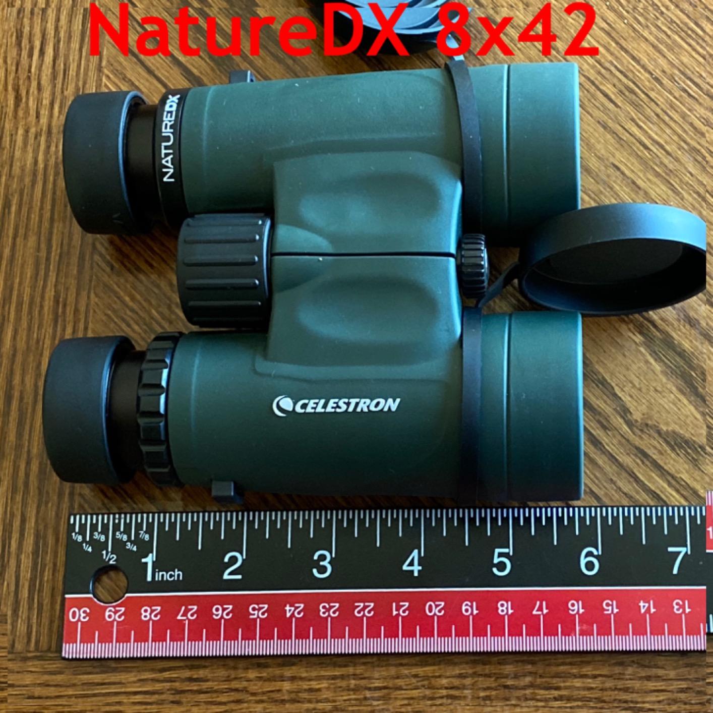Celestron - Nature DX 8x42 Binoculars - Ideal for Birding and Outdoors - 42mm Objective Lenses - Wide 7.4 Degree Field of View - BaK-4 Prisms - Fully Multi-Coated - Waterproof and Fogproof customer photo 2