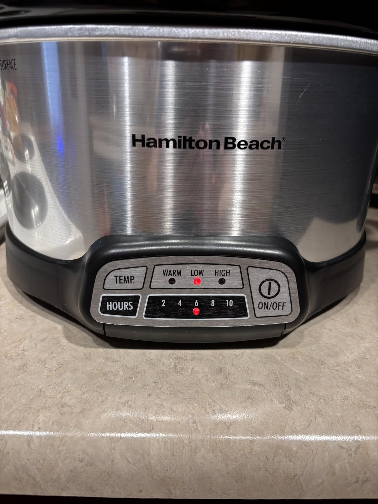 Hamilton Beach 7 Quart Programmable Slow Cooker With Flexible Easy Programming, 5 Cooking Times customer photo 2