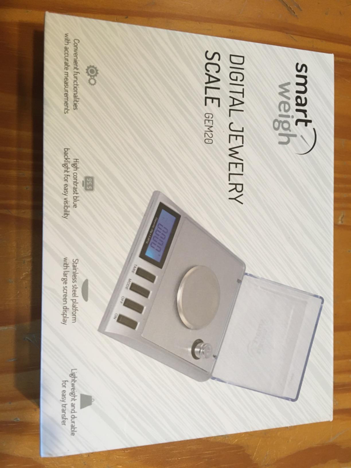 Smart Weigh GEM20-20g x 0.001 Grams, High Precision Digital Milligram Jewelry Scale, Calibration Weights and Tweezers Included customer photo 2