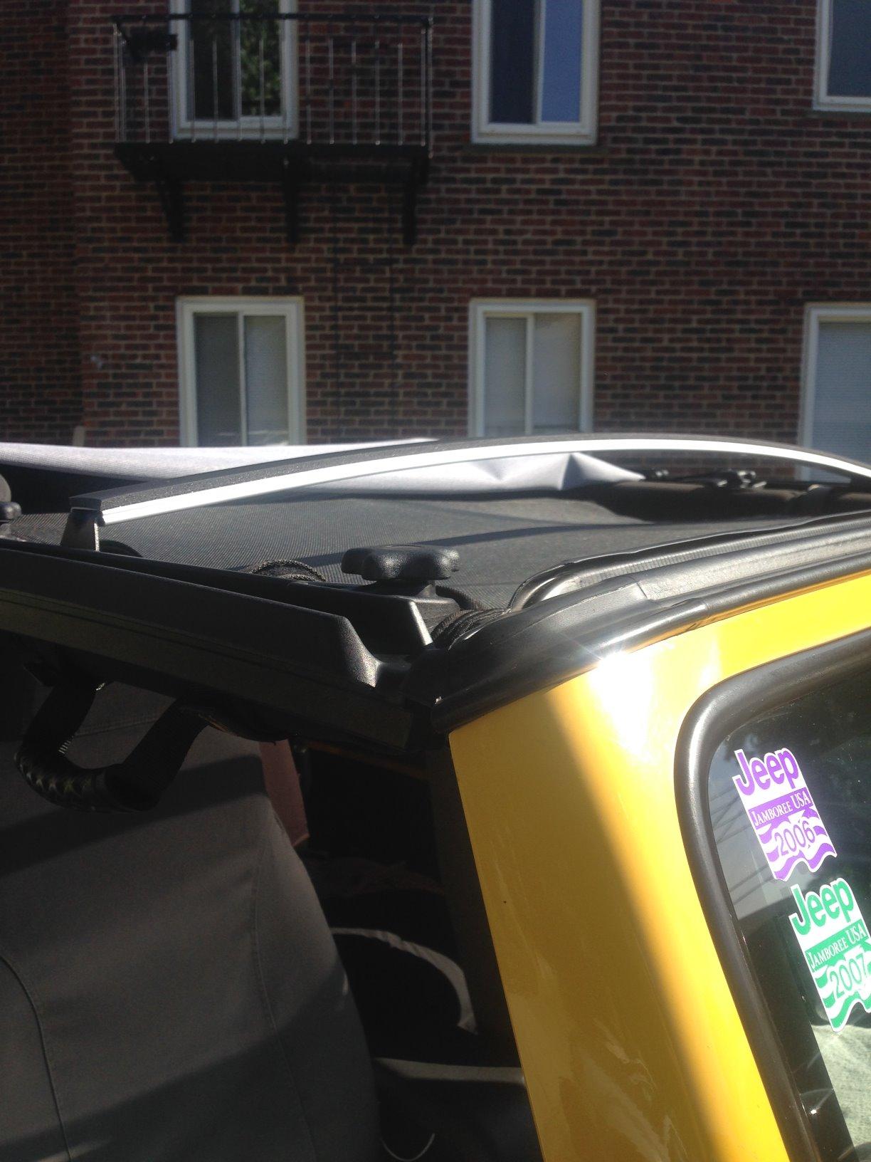 Bestop 5692017 Black Twill Trektop NX for 1997-2006 Wrangler Except Unlimited customer photo 2