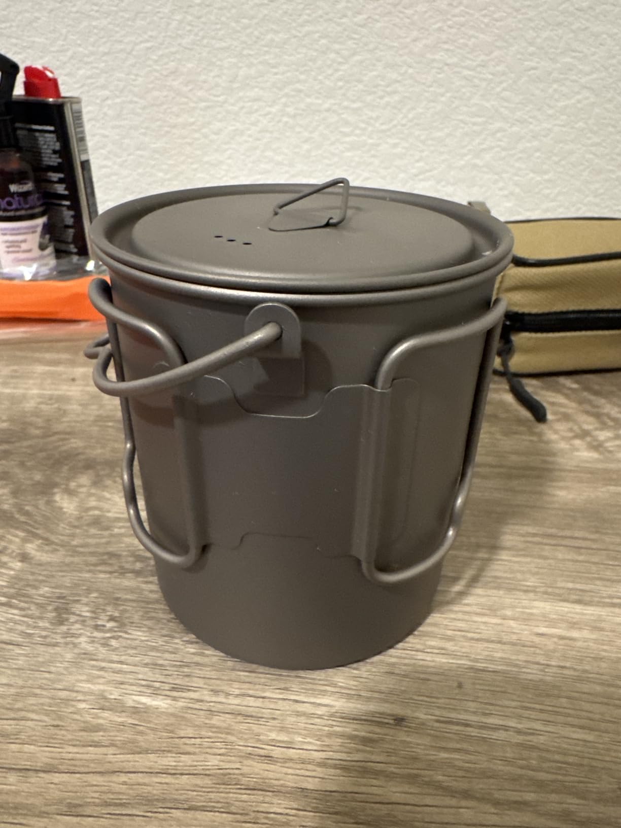 TOAKS Titanium 750ml Pot with Bail Handle for Ultralight Camping, Backpacking Cookware and Mug customer photo 1