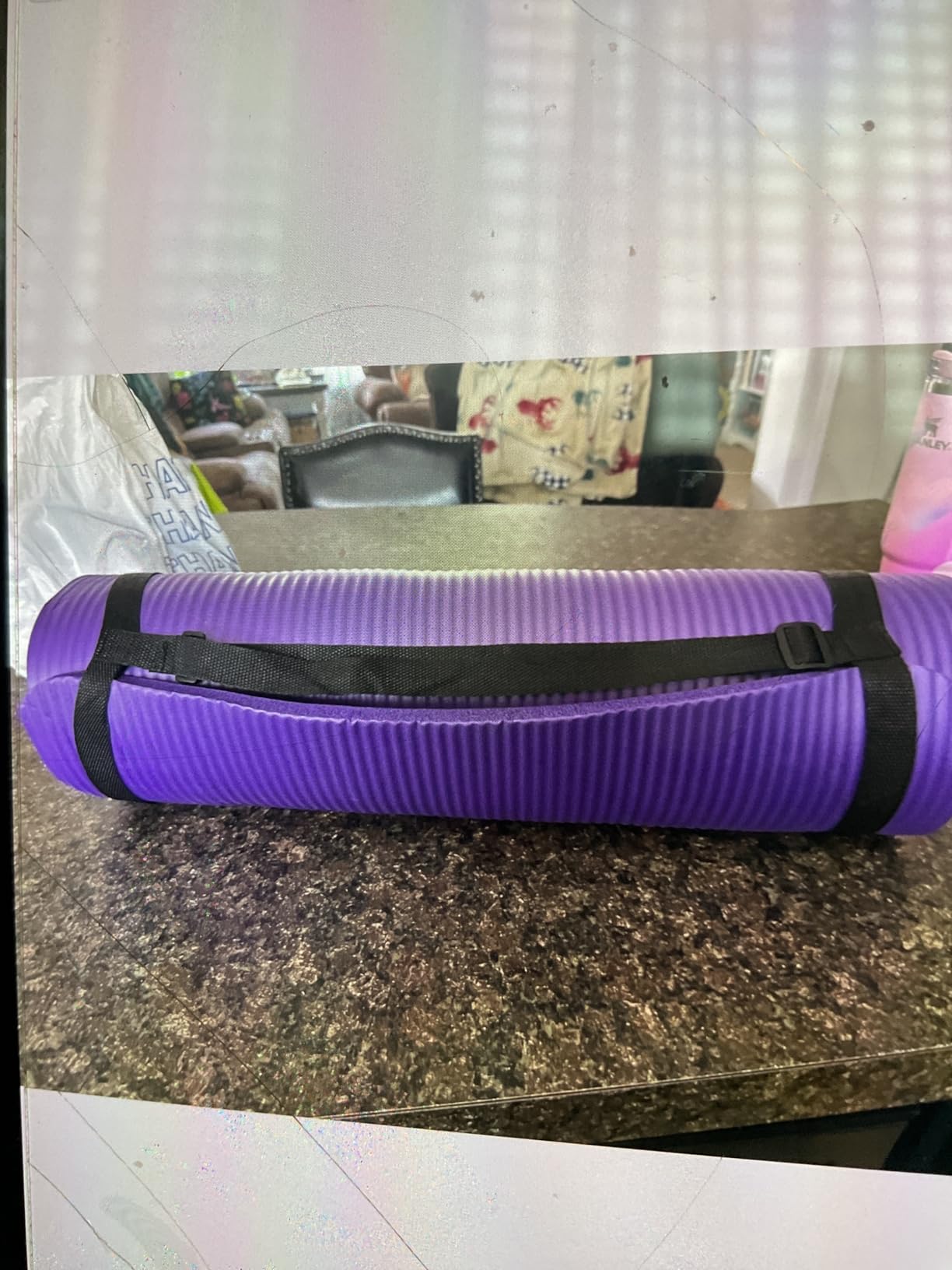 Fitvids Yoga Mat, 1/2-Inch Extra Thick High Density Exercise Mat customer photo 2
