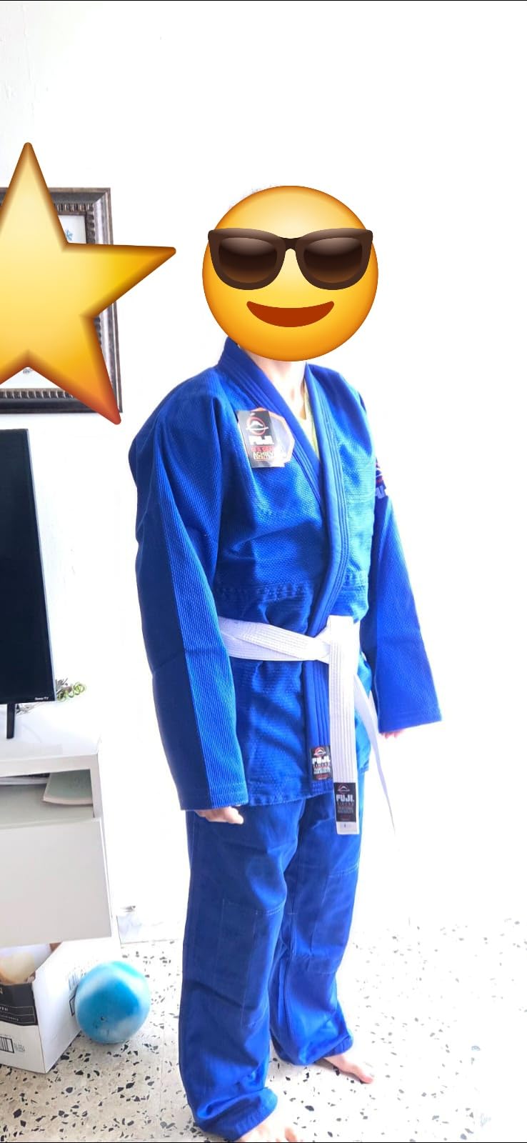 Fuji Single Weave Judo Gi Uniform - Kids & Adults Cotton Training Gi for Judo and Karate customer photo 1