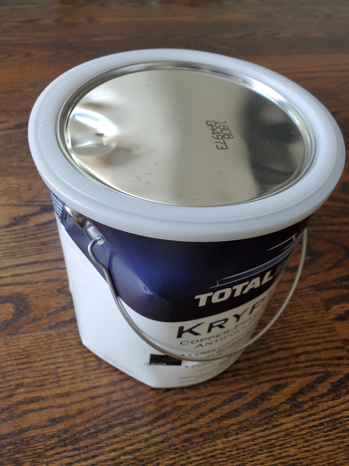TotalBoat - 413458 Krypton Copper Free Antifouling - Marine Ablative Boat Bottom Paint | For Fiberglass, Wood, Aluminum & Steel Boats | Ideal for Outdrives & Trim Tabs (White, Gallon) customer photo 2