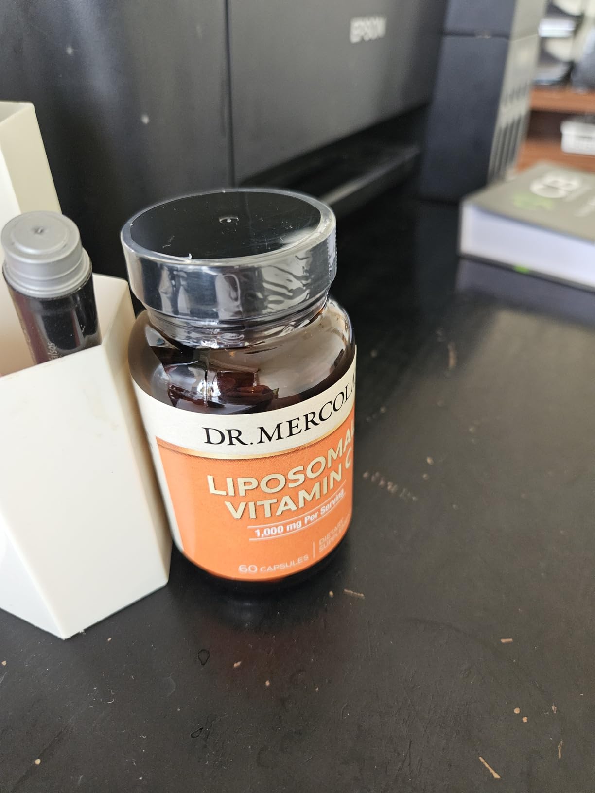 Dr. Mercola Liposomal Vitamin C - Brain, Heart, Eye & Immune Support - Provides 1,000 mg of Bioavailable Vitamin C - Non-GMO, Gluten-Free & Soy-Free - 180 Capsules (90 Servings) customer photo 2