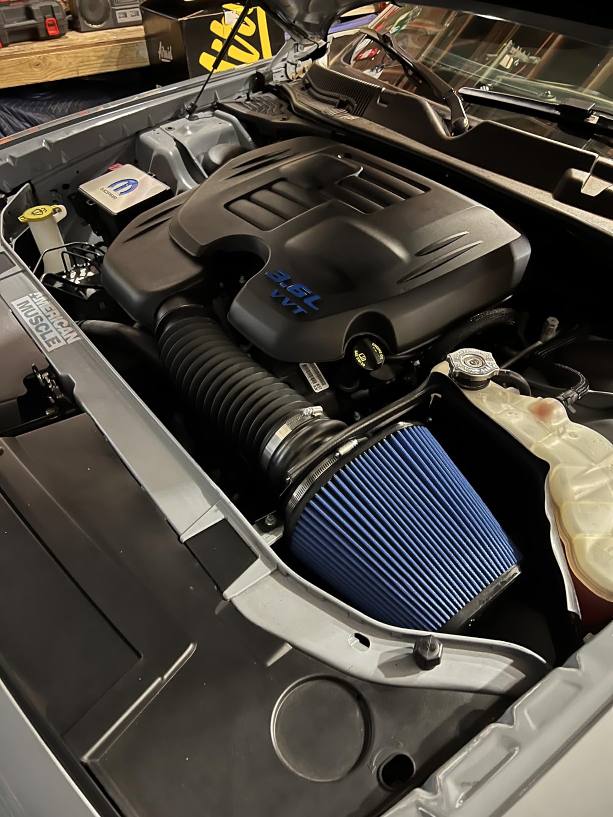 AIRAID Cold Air Intake System by K&N by K&N: Increased Horsepower, Dry Synthetic Filter: Compatible with 2011-2022 CHRYSLER/DODGE (300, 300C, 300S, Challenger, Charger) AIR-352-210 customer photo 1
