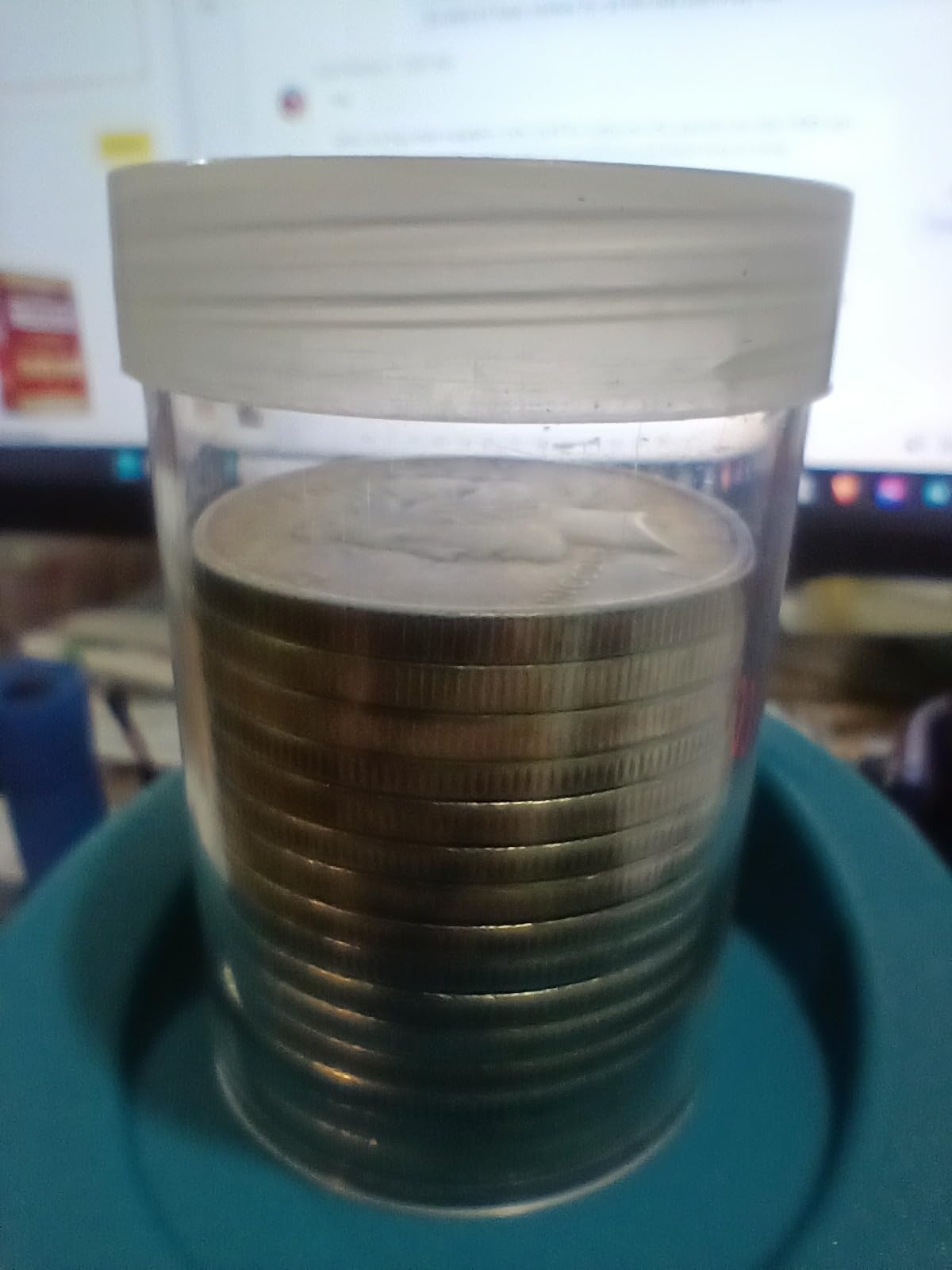 BCW Coin Tubes for Silver Dollars - 10 Pack | Holds 