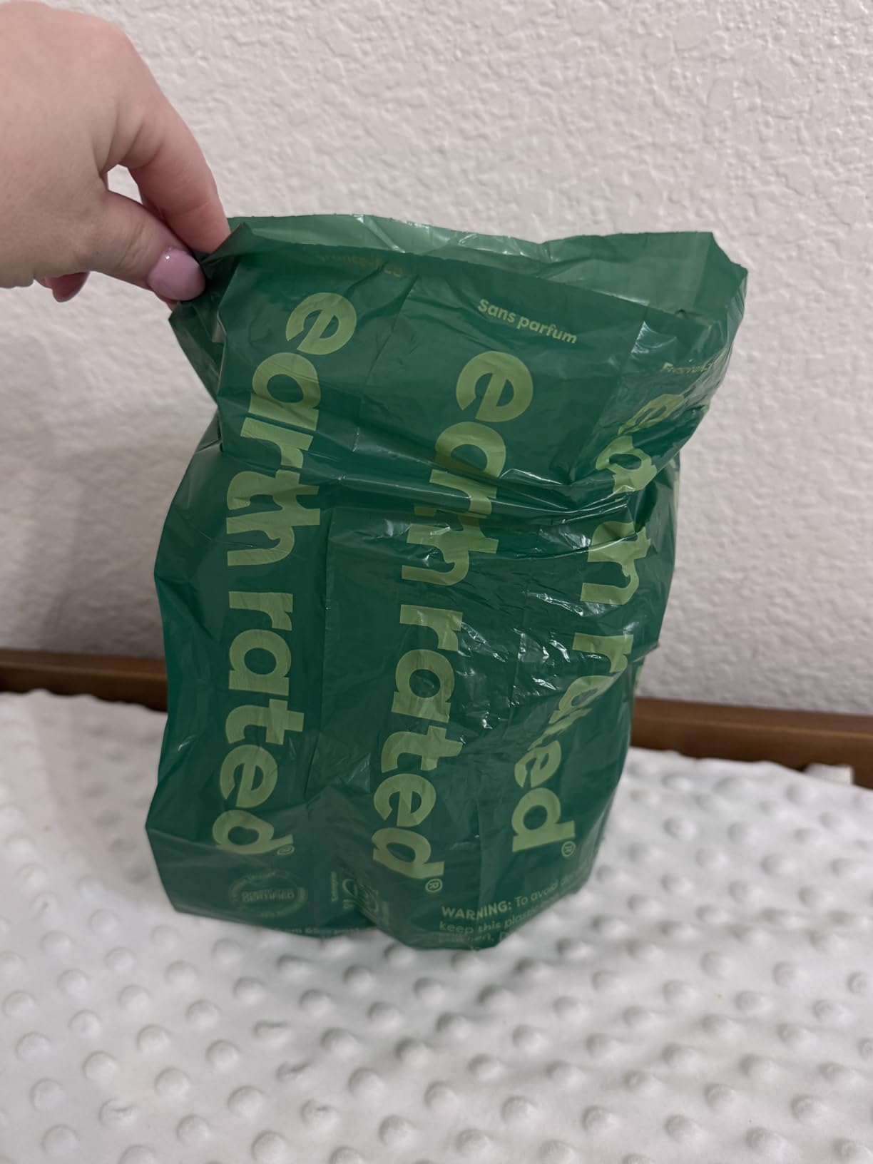 Earth Rated Poop Bags for Dogs, Guaranteed Leak Proof and Extra Thick Waste Bag Refill Rolls, Unscented, 270 Bags customer photo 1