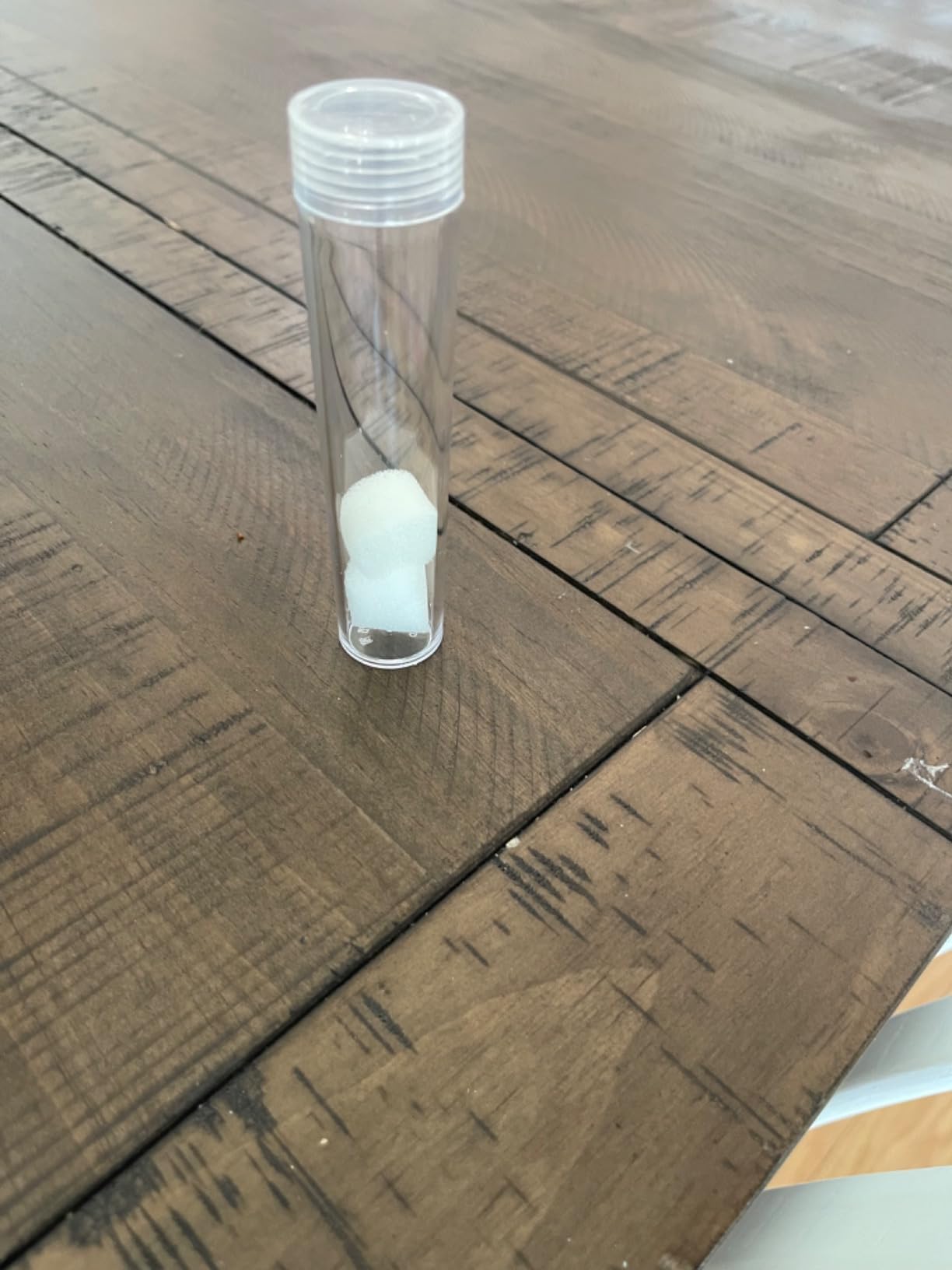 (10) Round Clear Plastic (Penny Cent) Size Coin Storage Tube Holders Screw on Lid customer photo 2