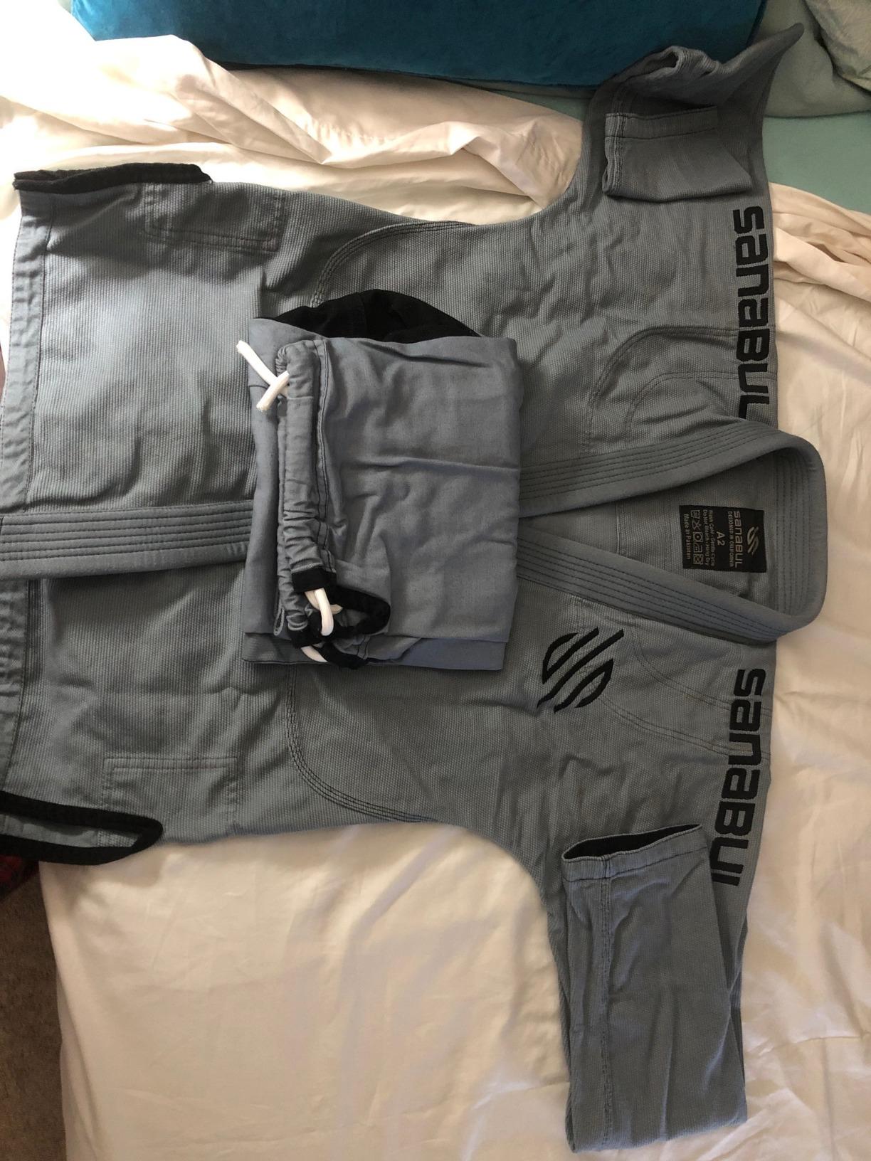 Essential BJJ Gi for Men Brazilian Jiu Jitsu Gi Lightweight Preshrunk Fabric for Jiu-Jitsu Training & Competition customer photo 1