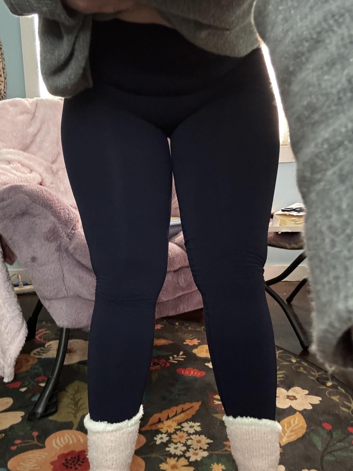 Bioflect Compression Leggings with Bioactive Raised Massaging Knit - for Support and Comfort customer photo 1