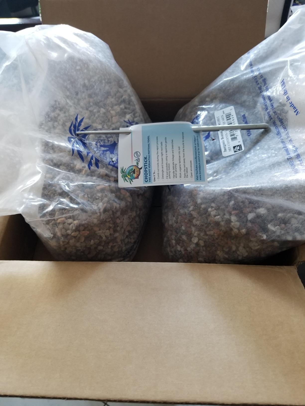 Bonsai Jack Inorganic Bonsai Soil Mix 11011 pH 6.7. 1 Gallon customer photo 1