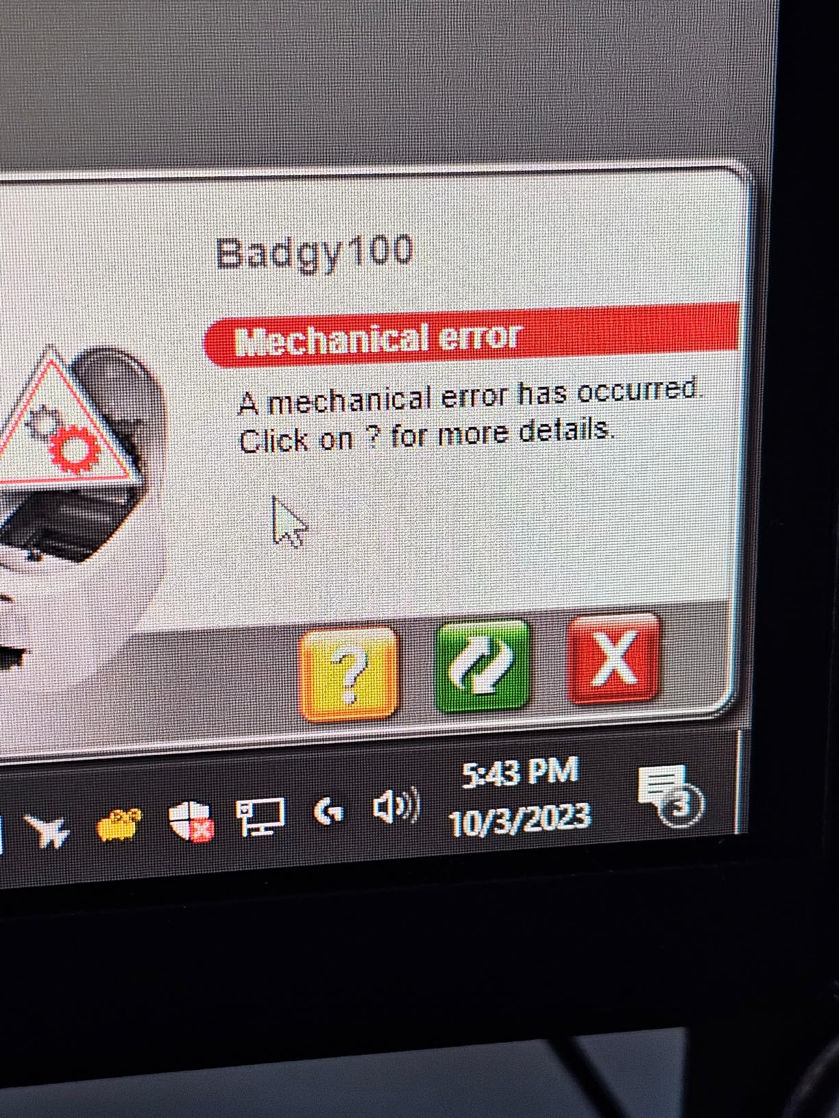 Badgy100 Color Plastic Card Printer customer photo 2