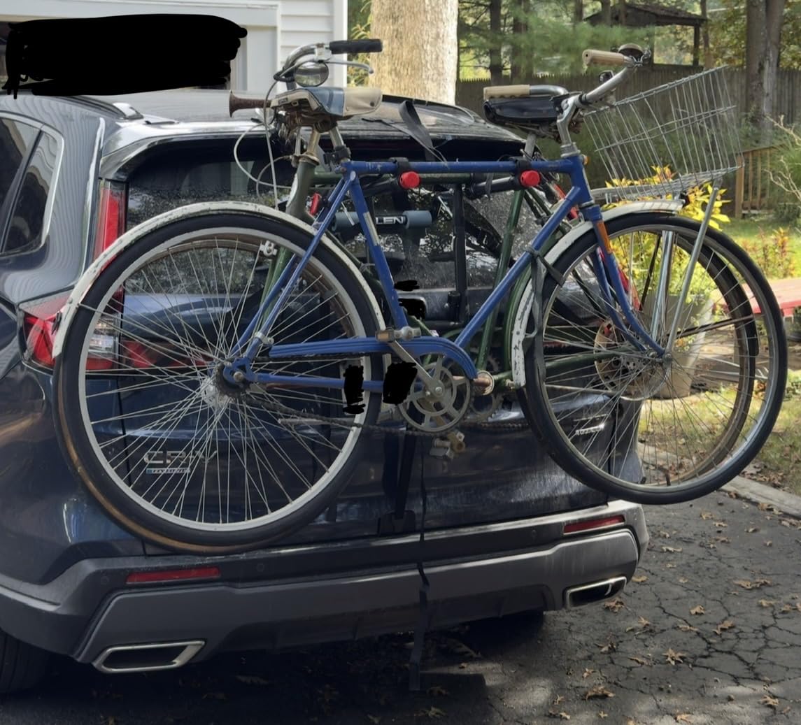 Allen Sports Deluxe 2-Bike Trunk Mount Rack, Model 102DN-R, Black customer photo 2