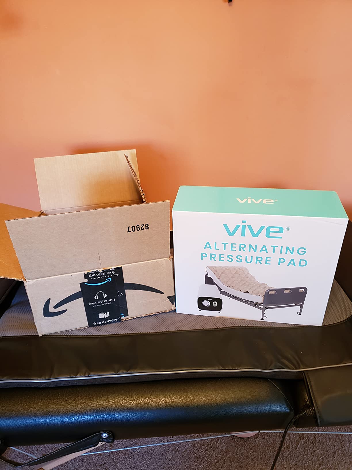 Vive Alternating Air Pressure Mattress Pad - The Original Bed Sore Prevention Solution - Hospital Topper for Bedridden Patients - Includes Waterproof, Breathable Ulcer Cushion & Whisper Quiet Pump customer photo 1