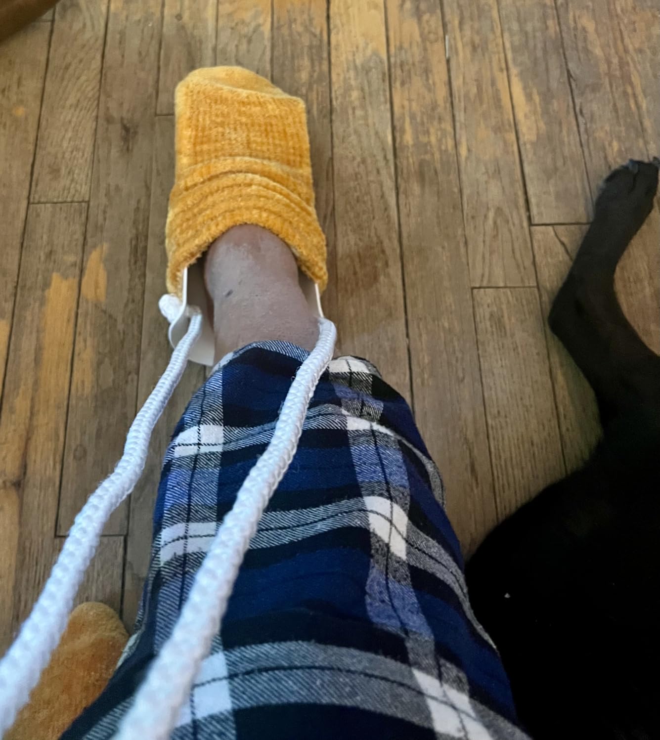 Deluxe Sock Aid - Socks Helper with Foam Handles (for Regular Socks) customer photo 2