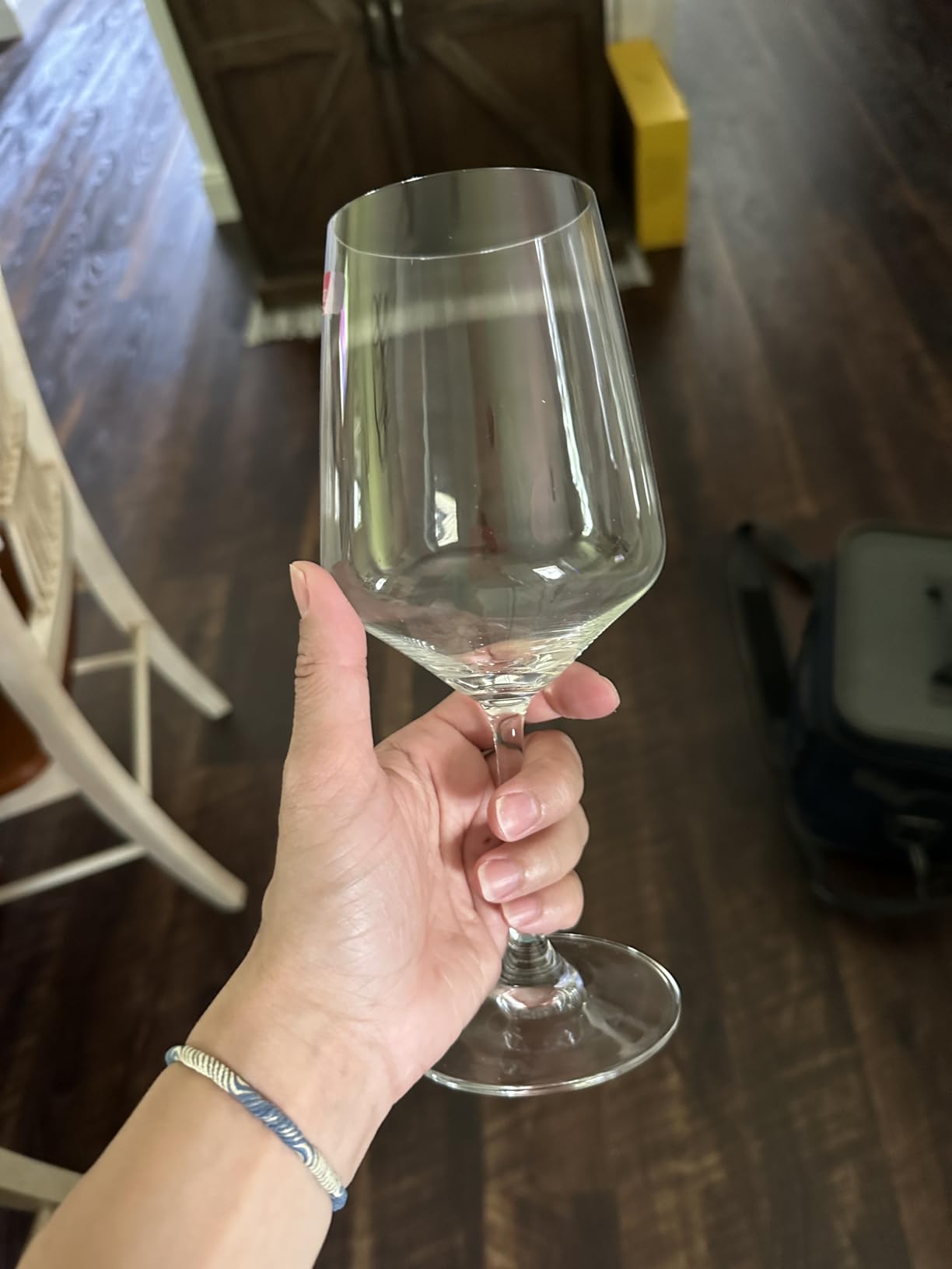 Spiegelau Style Red Wine Glasses Set of 4 - Elegant Stemmed Crystal Wine Glassware for Cabernet, Merlot & Pinot Noir - Lead-Free Crystal Glass Set for Home & Entertaining customer photo 2