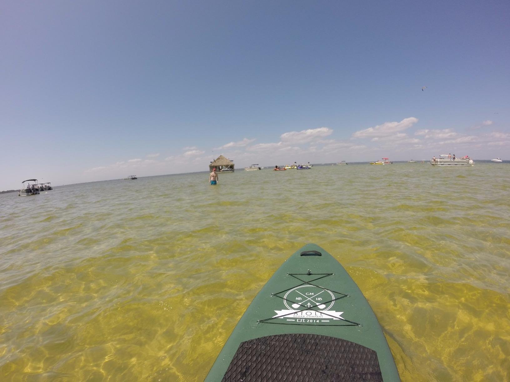 Atoll Inflatable Paddle Board with Premium SUP Stand Up Paddle Board Accessories & Back Pack, Non-Slip Comfort Deck for Unisex Adult customer photo 1