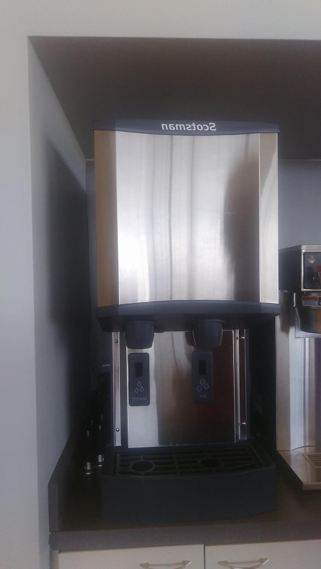 HID312A-1, Meridian Nugget Ice & Water Dispenser, 12 lb Storage Capacity, 300 lb Daily Production customer photo 1